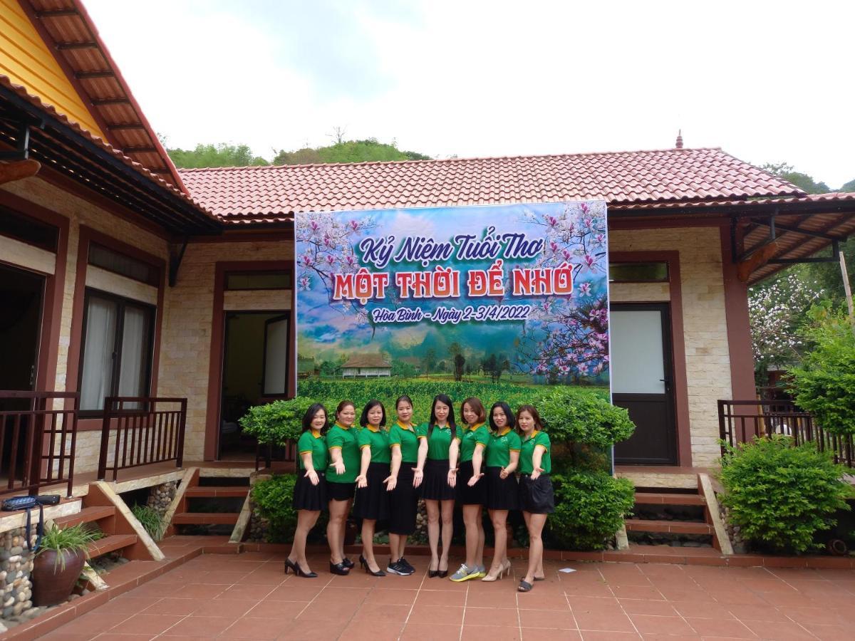 Mai Chau Xanh Bungalow Exteriér fotografie